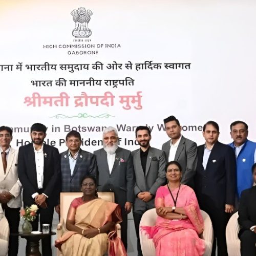 Pi7_🌟 A Landmark Moment for India–Botswana Relations! 🌟Honored to have an insightful meeting with